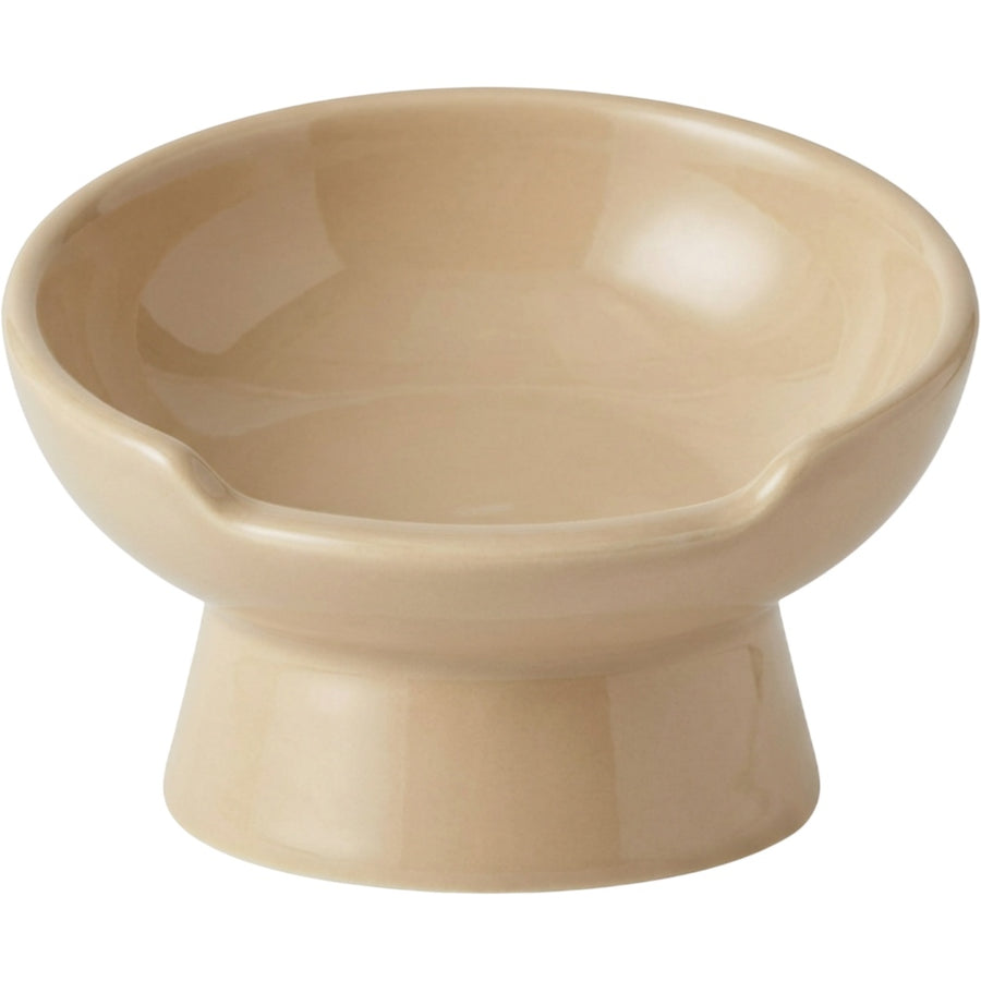 Acorng Ceramic Cat Bowl Oat 10 oz Tilted Stand