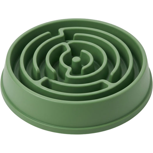 Acorng Slow Feeder Dog Bowl Fern Green 2 Cup