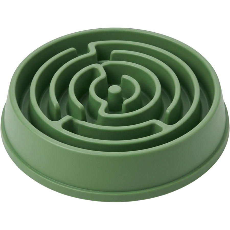 Acorng Slow Feeder Dog Bowl Fern Green 2 Cup
